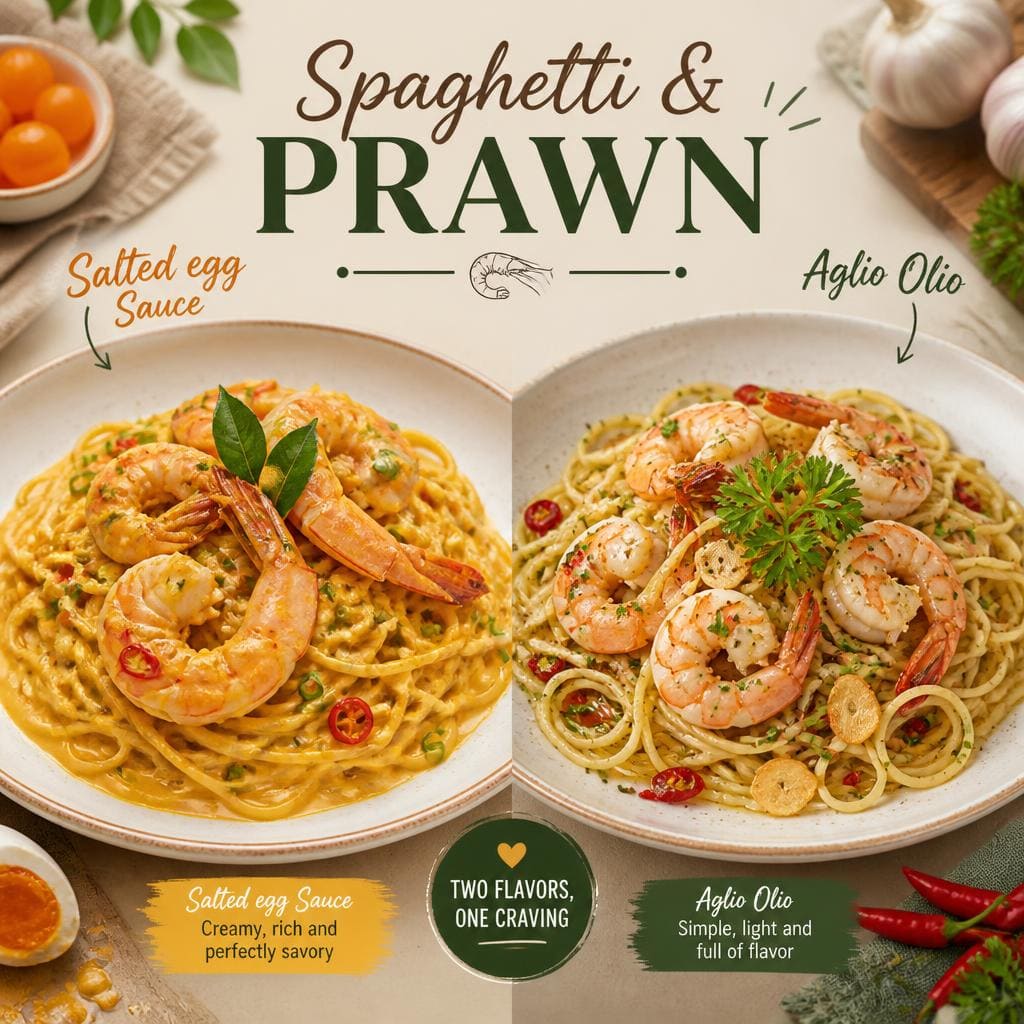 Spaghetti & Prawn